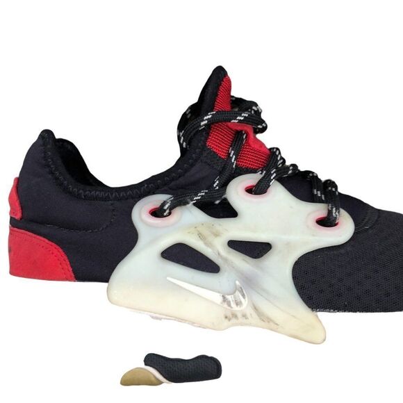 Rare 2019 Nike React Presto Black Phantom Red Size 7 - Picture 12 of 16